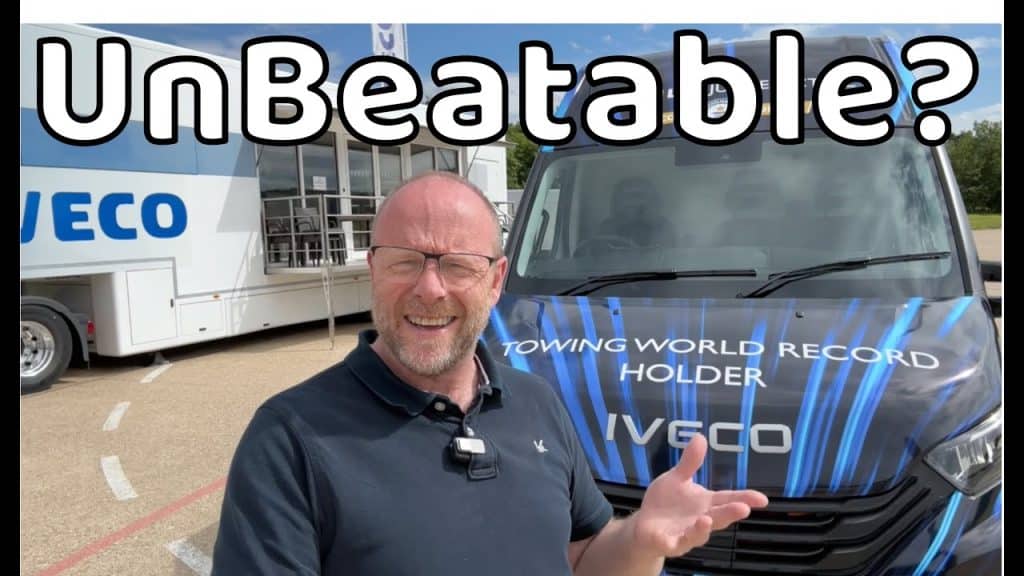 ELECTRIC VAN breaks WORLD TOWING RECORD! Iveco eDaily smashes the